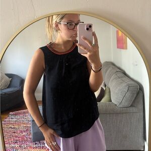 NWT J. Crew Navy Blue Blouse